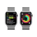 Apple Watch Series 9 Silver Stainless Steel Case with Silver Milanese Loop