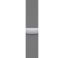 Apple 42/44/45mm Silver Milanese Loop