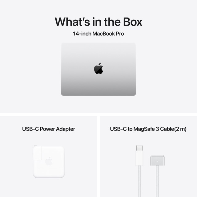 Apple 14-inch MacBook Pro M4 Pro (M4 Pro 14-Core CPU, 20-Core GPU, 48GB Unified, 512GB SSD, Nano-Texture Display, Silver) - Open Box