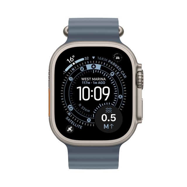 Apple Watch Ultra 3 GPS + Cellular Natural Titanium Case