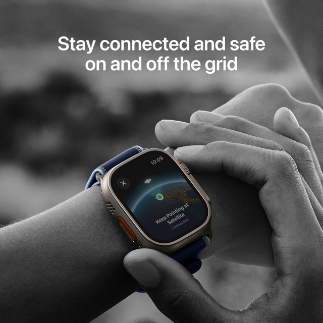 Apple Watch Ultra 3 GPS + Cellular Natural Titanium Case