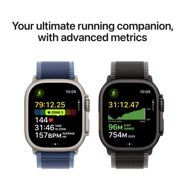 Apple Watch Ultra 3 GPS + Cellular Natural Titanium Case