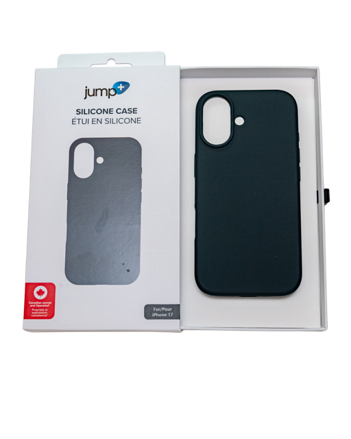 jump+ Silicone Case with MagSafe for iPhone 17 - Black
