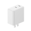 jump+ PD 45W Dual USB-C Power Adapter