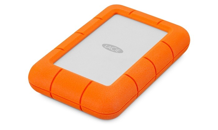 LaCie 4TB Rugged Mini Mobile Hard Drive USB 3.0