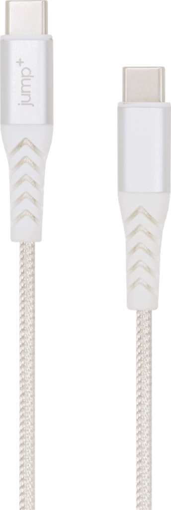 jump+ USB-C to USB-C 3M Cable - White