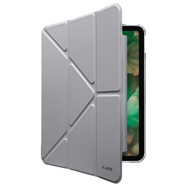 LAUT Huex Folio Case for iPad Pro 11-inch (M4/M5) - Fog Grey