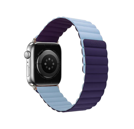 Logiix Vibrance Link Magnetic Silicone Apple Watch 40mm/41mm/42mm -Purple/Lilac