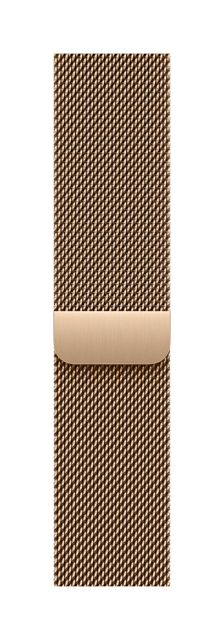 Apple 44mm/45mm/46mm/49mm Gold Milanese Loop - M/L