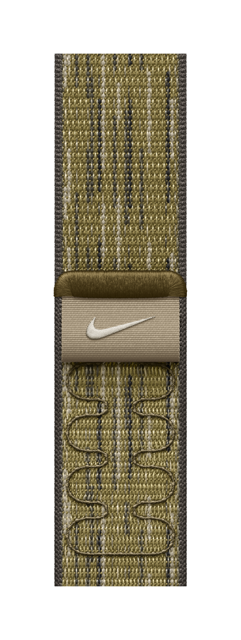 Apple 44mm/45mm/46mm/49mm Green/Grey Nike Sport Loop