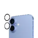 PanzerGlass® Hoops™ Transparent Lens Protector iPhone 16 & 16 Plus - Black