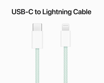Apple Lightning to USB-C - Green