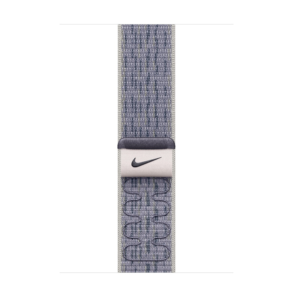 Apple 44mm/45mm/46mm/49mm Grey/Blue Nike Sport Loop