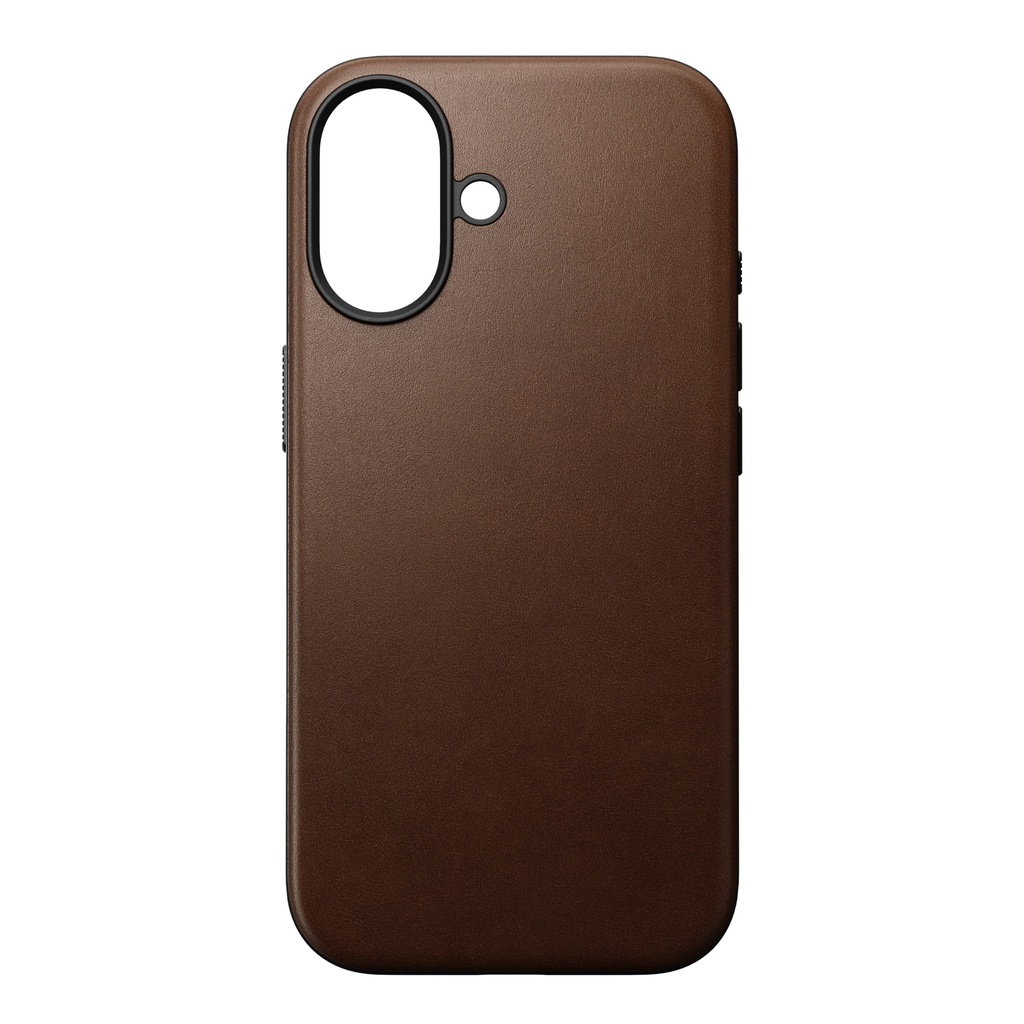 Nomad Modern Leather Case with MagSafe for iPhone 17 - Brown