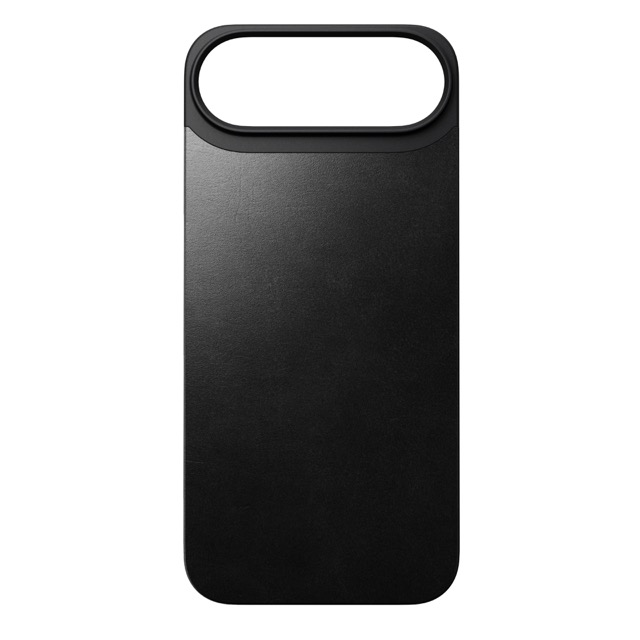 Nomad Modern Magnetic Leather Bacover for iPhone Air - Black