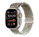 Logiix Milanese Link Apple Watch Ultra Band 44mm/45mm/46mm/49mm - Titanium Finish