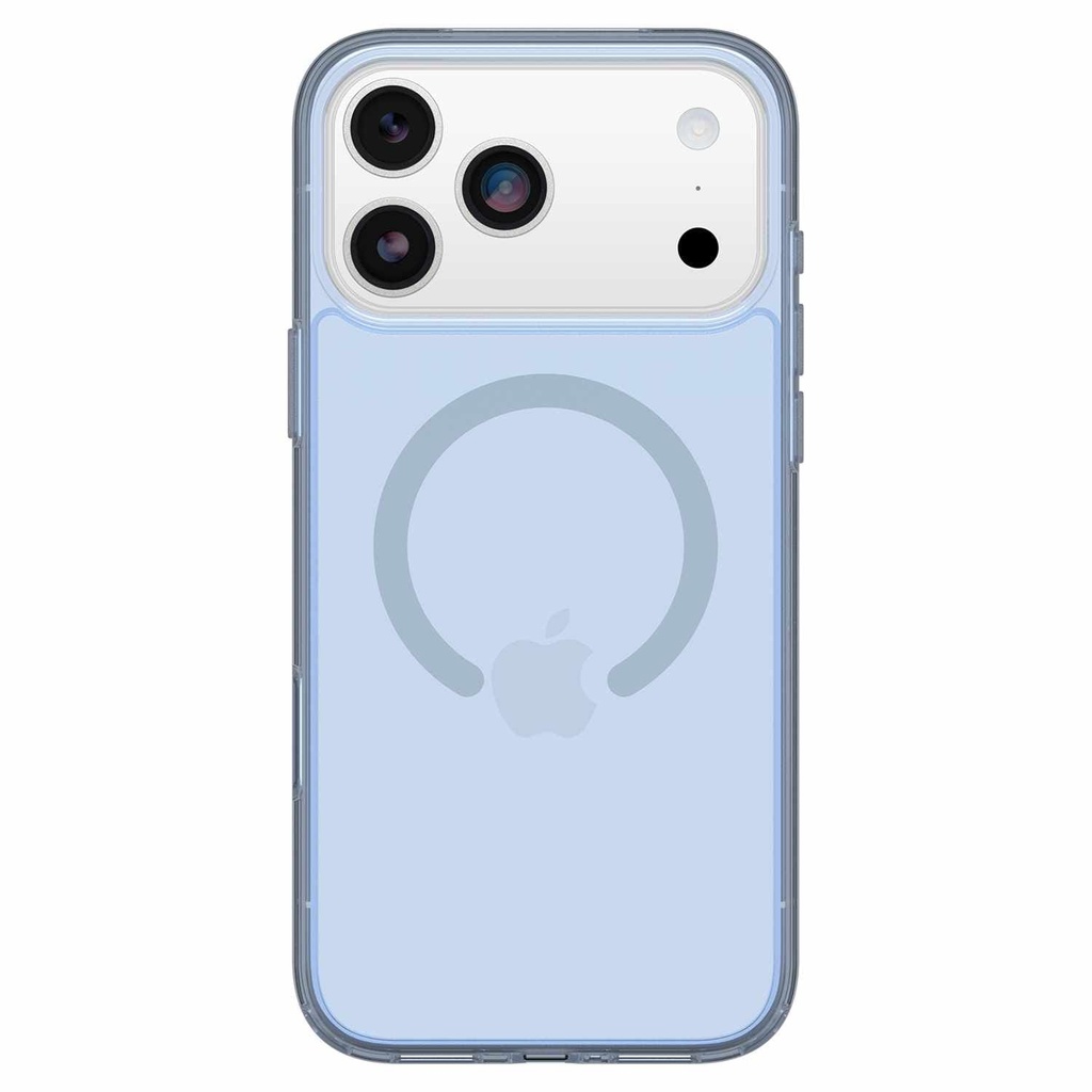 Otterbox Symmetry+ Case with MagSafe for iPhone 17 Pro Max - Blue Bliss (Silver Glade)