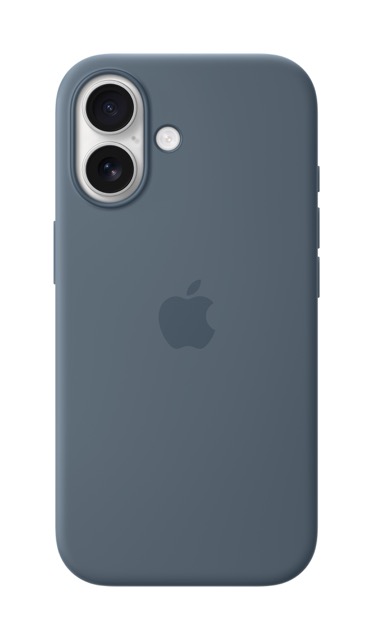 iPhone 17 Silicone Case with MagSafe - Anchor Blue