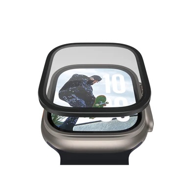 PanzerGlass Full Body Case for Apple Watch Series 10 - 46mm - Metallic (Metal Frame)