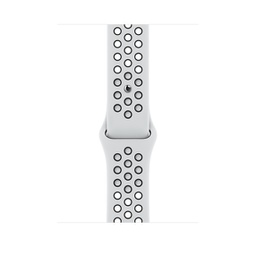 [ML843AM/A] Apple 41mm Pure Platinum/Black Nike Sport Band - Regular