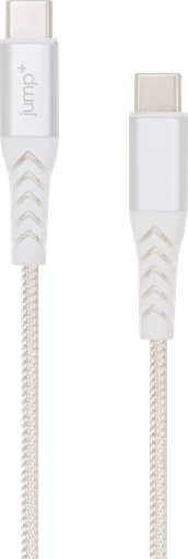 [JP-2047] jump+ USB-C to USB-C 3M Cable - White
