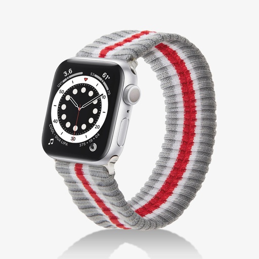 [590-001-010] Sonix Apple Watch Band 40mm/41mm/42mm - Varsity Grey Knit
