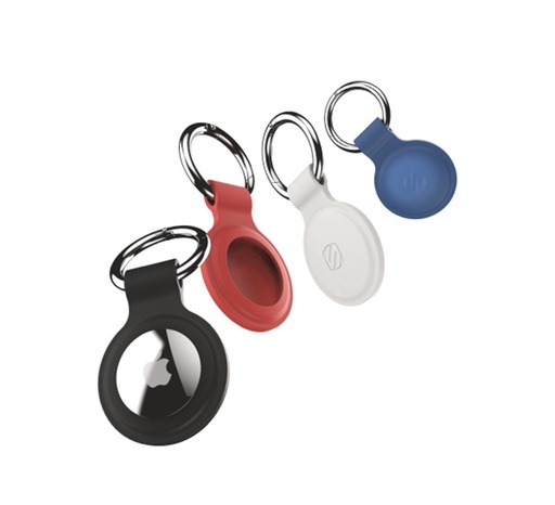 [ATHS1AC-4PKSP] Scosche AirTag Holders (4 Pack)  - Colour Bundle