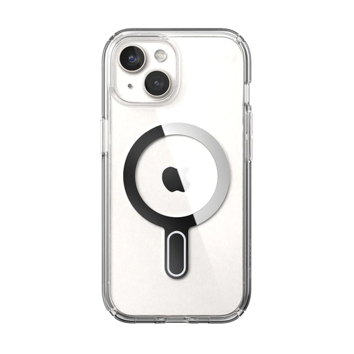 [150441-3199] Speck Presidio Perfect Clear Case with MagSafe/ClickLock for iPhone 16e/15/14/13 - Clear