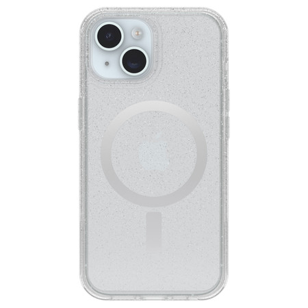 [77-93117] Otterbox Symmetry+ Case with MagSafe for iPhone 16e/15/14/13 - Clear/Glitter (Stardust)
