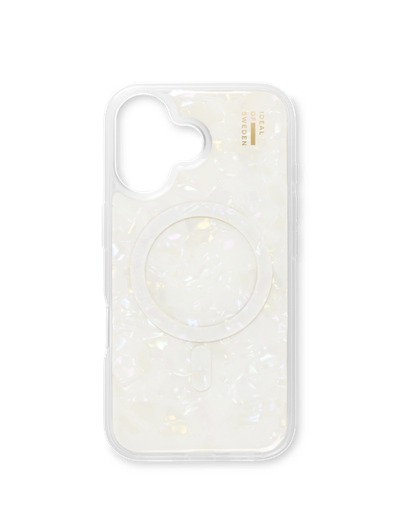[IDPLCMS-I2461-10] Ideal of Sweden Pearl Case with MagSafe for iPhone 16 - White