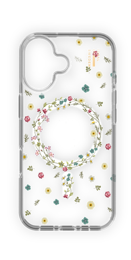 [IDCLCMS-I2467-507] Ideal of Sweden Clear Case with MagSafe for iPhone 16 Plus - Petite Floral