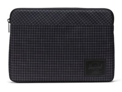[30061-06813-OS] Herschel Anchor Sleeve for 14 Inch MacBook - Grid - Black