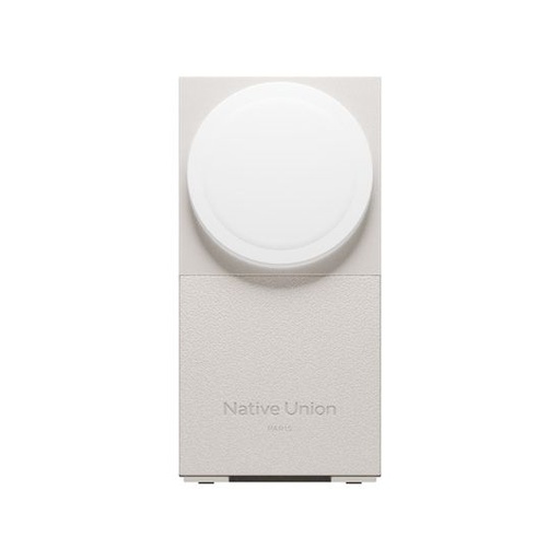 [RS-2IN1-SAN] Native Union RISE 2-IN-1 Qi2 Wireless Charger - Sandstone