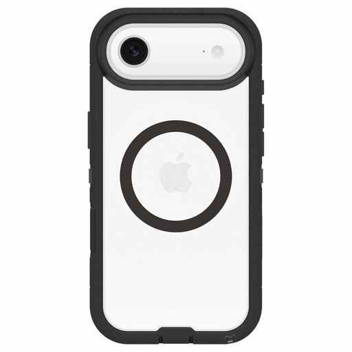 [77-98449] Otterbox Defender XT with MagSafe for iPhone Air - Clear / Black Dark Side