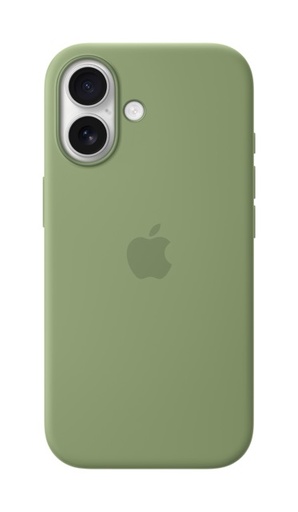 [MGEX4ZM/A] iPhone 17 Silicone Case with MagSafe - Light Moss