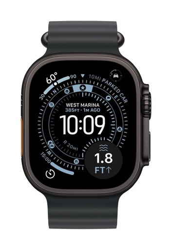 Apple Watch Ultra 3 GPS + Cellular Black Titanium Case