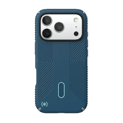 [150977-3261] Speck Presidio 2 GRIP Case with ClickLock/MagSafe for iPhone 17 Pro - Blue