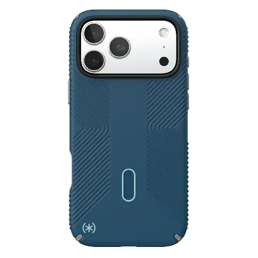 [150986-3261] Speck Presidio 2 GRIP Case with ClickLock/MagSafe for iPhone 17 Pro Max - Blue